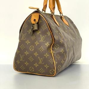 Louis Vuitton Brown Speedy 35 Handbag Monogram
